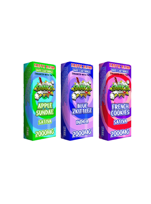 SMAK'D | Cartucho de Wax Exotic Blend THC-P | 2g